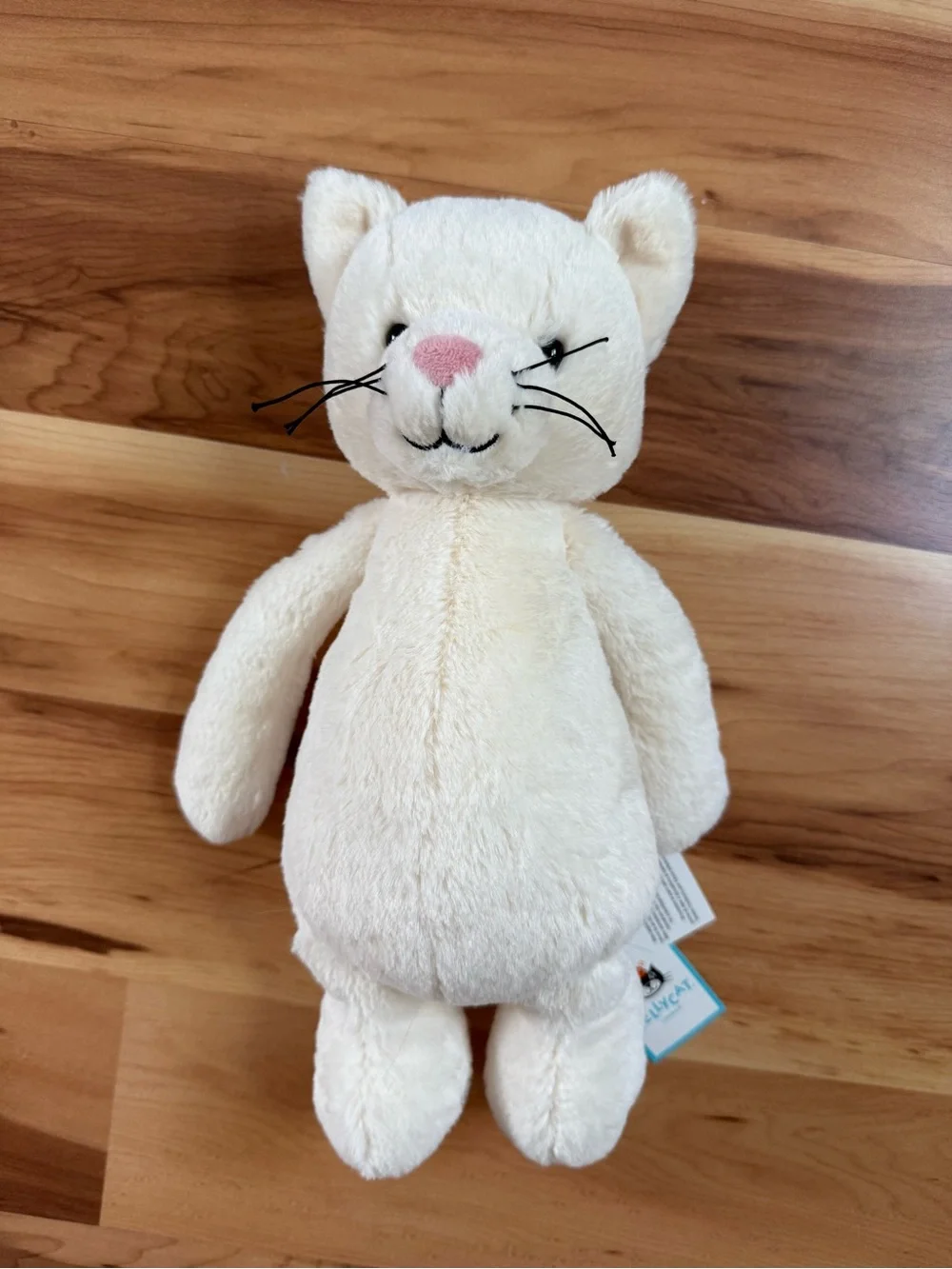 Jellycat Bashful Kitten Cream NWT